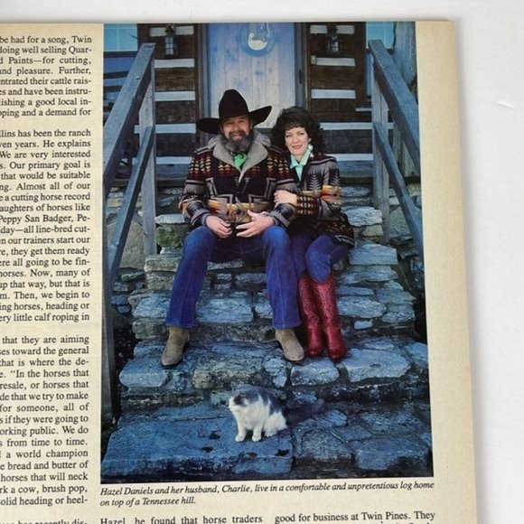 Vtg Western Horseman Magazine Charlie Daniels Cover Story Aug 1987 Vol 52, No 8 - Picture 6 of 16
